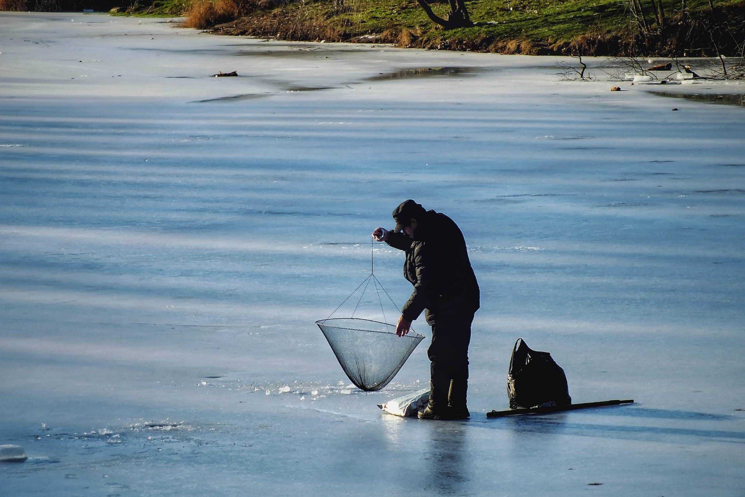Ice fishing Colorado