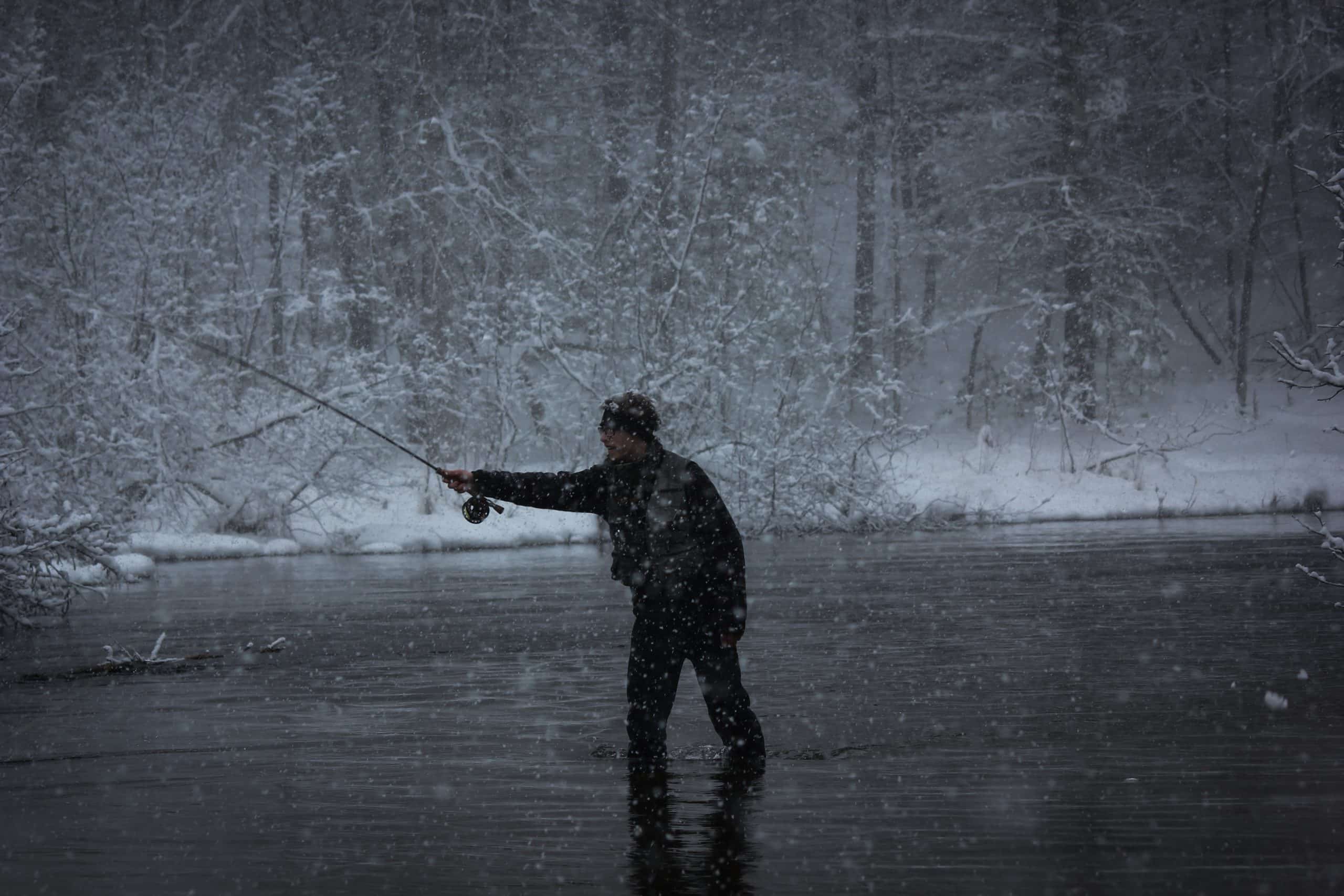 Cold weather fishing tips