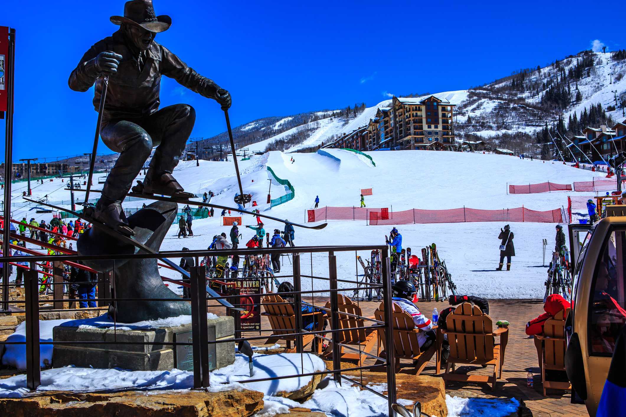 Steamboat skiing 