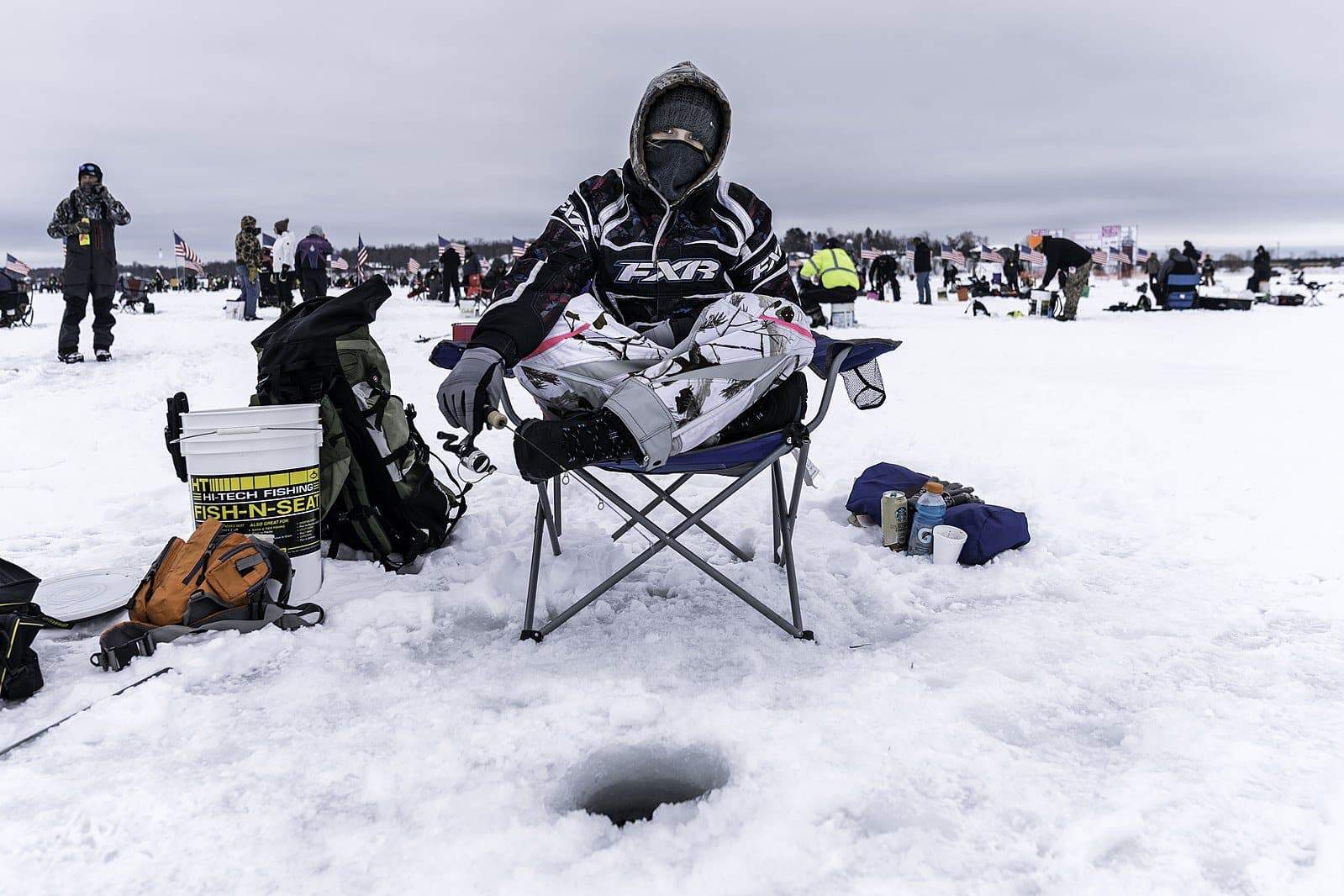 ice fishing chair