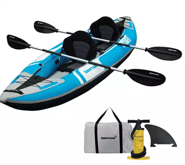 Driftsun Voyager 2 Person Tandem Inflatable Kayak