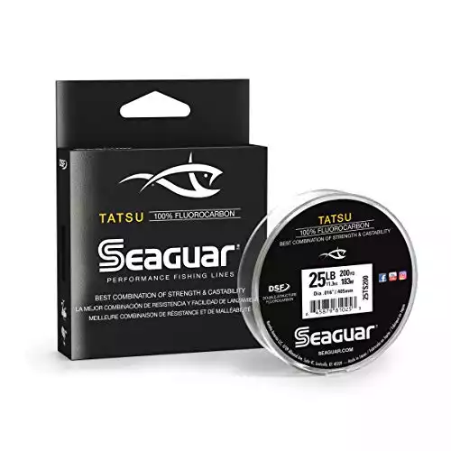 Seaguar TATSU 200-Yards Fluorocarbon Fishing Line