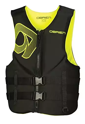 O'Brien Traditional Neo Life Men's Vest, Yellow