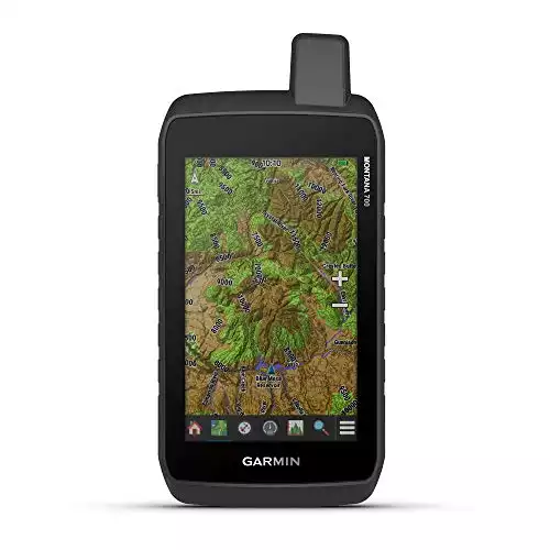 Garmin Montana 700 GPS Handheld Touchscreen Navigator