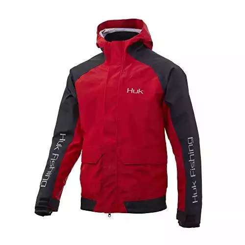 Huk Men's Tournament Fishing Rain Gear Jacket