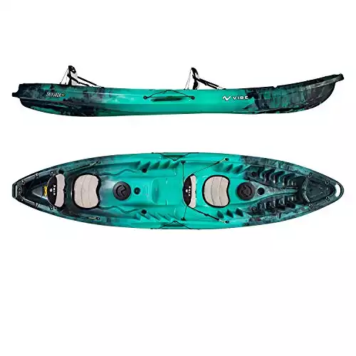 Vibe Kayaks Skipjack 120T 12 Foot Tandem Kayak