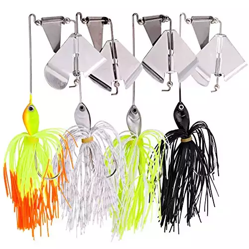 Sougayilang Spinnerbait Fishing Lures