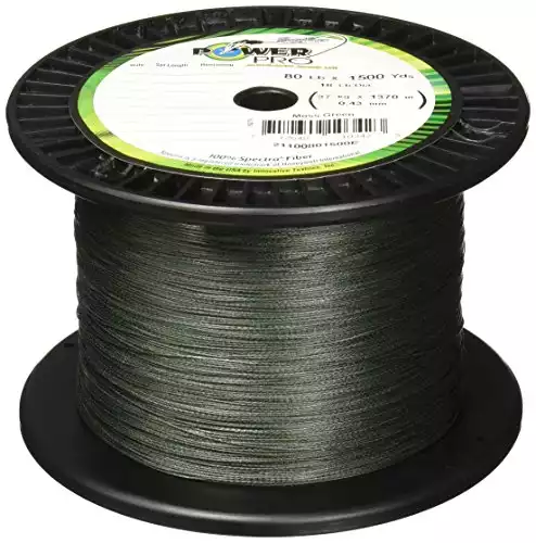 Power Pro Spectra Fiber Braided Fishing Line