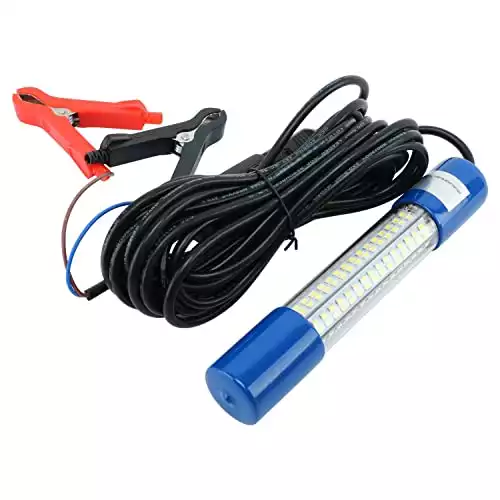 Amarine Made 12v-24v 8W 180 LED Night Fishing Underwater Light