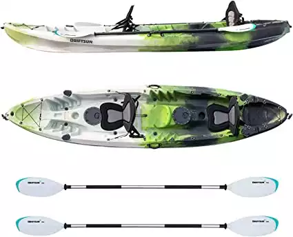 Driftsun Teton 120 Hard Shell Recreational Tandem Kayak