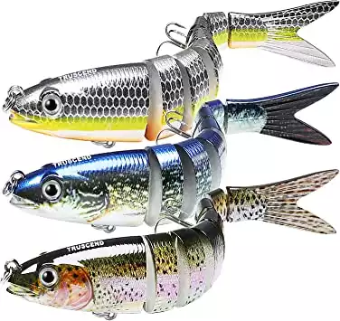 TRUSCEND Fishing Lures for Bass, Trout & Saltwater