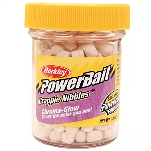 Berkley Powerbait Crappie Nibbles Dough Bait Glow